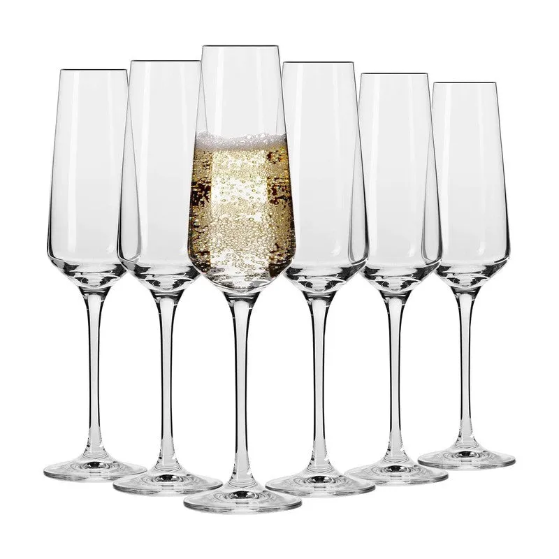Dolven Champagne Glass(250 mL) - Set Of Six media 3