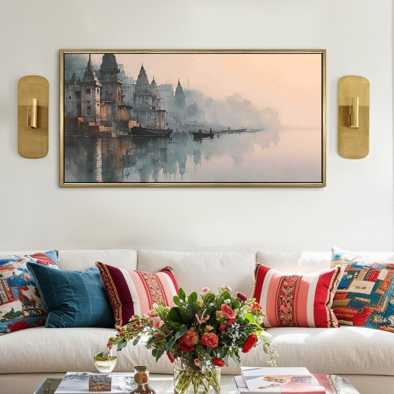 Rosy Twilight of Kashi Wall Art media 3