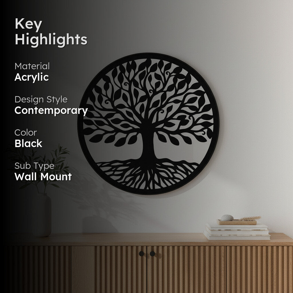 Vriksha Decorative Wall Mirror media 2