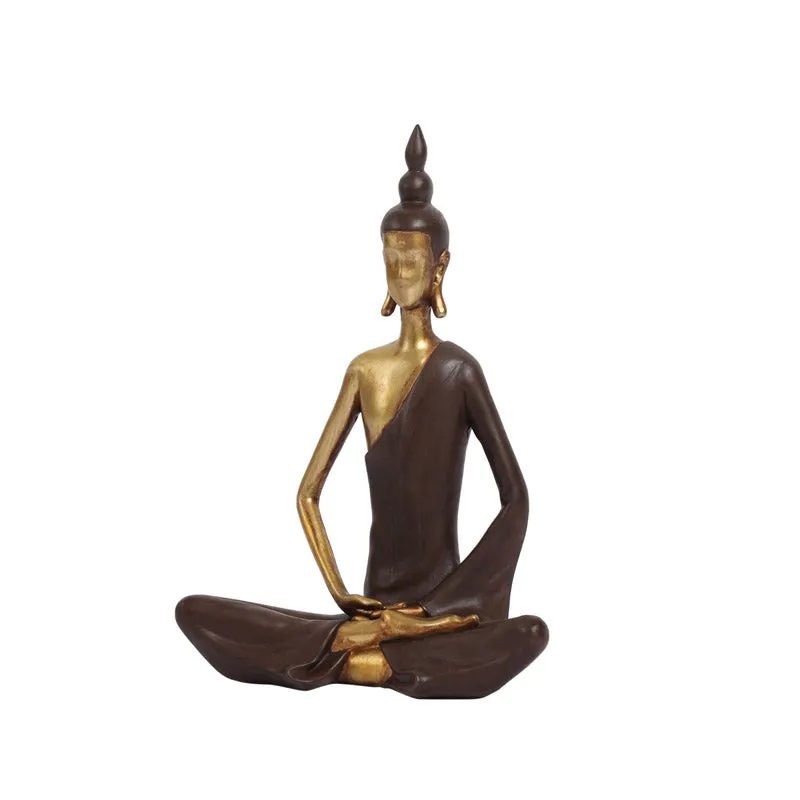 Meditating Buddha Harmony Showpiece media 3