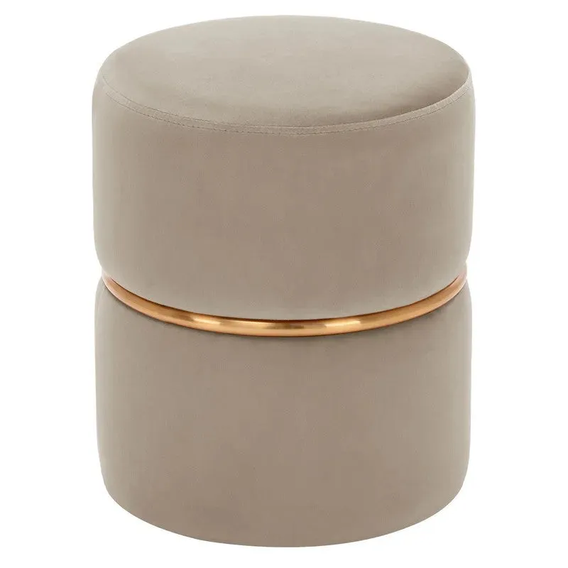 Zyvra Softin Ottoman - Beige media 6