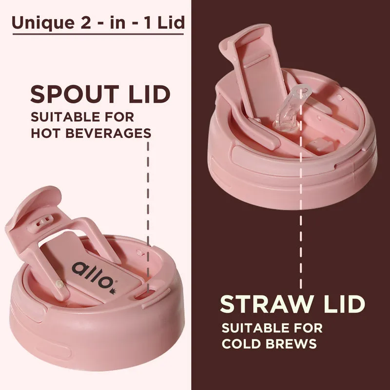Lazo Glass Sipper - Light Pink media 5