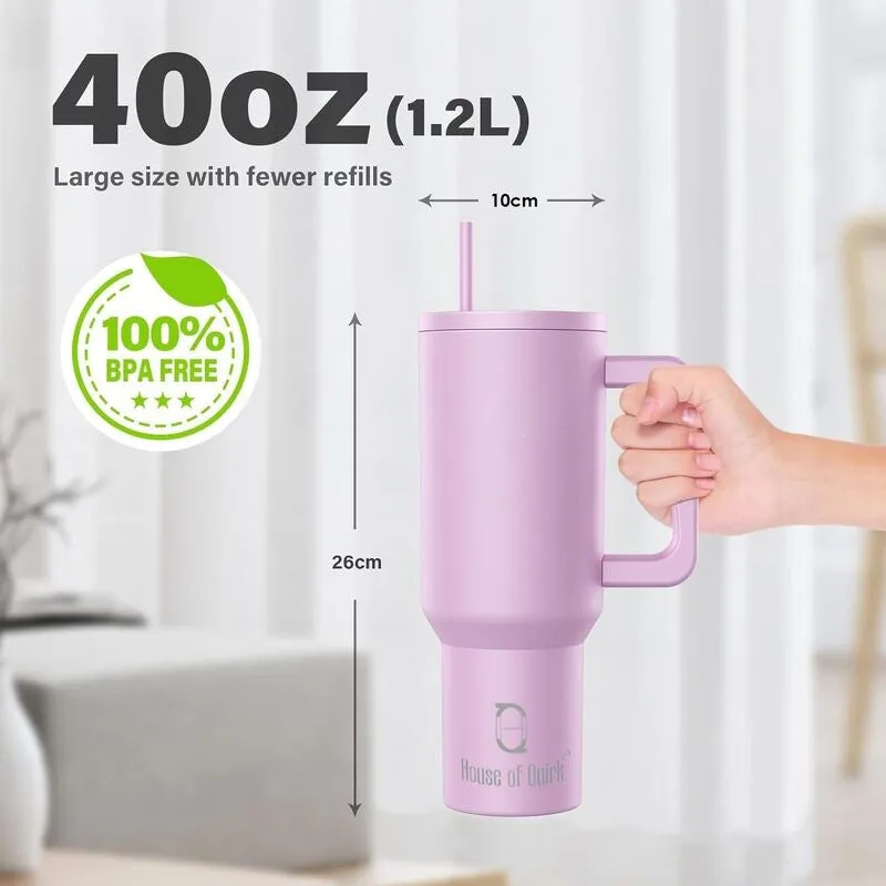 Hydra Boost Stainless Steel Tumbler (1200 ML) - Lavender media 9