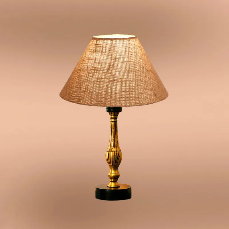 Aurelo Orin Wooden Table Lamp - Beige media 6
