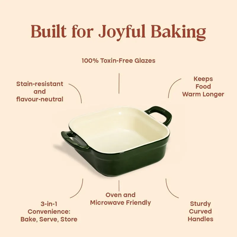 Cumin Co Ceramic Baking Trays - Green media 9