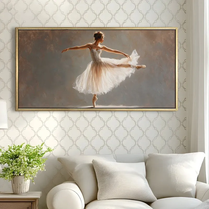 Winged Balance Canvas Wall Painting With Frame media 4