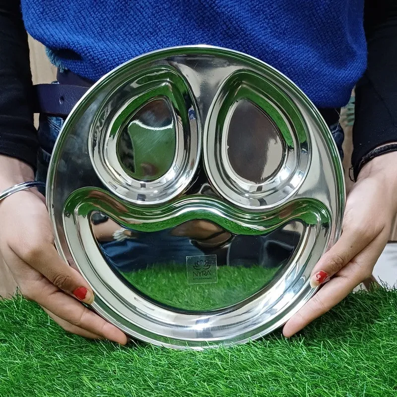 Platira Stainless Steel Dinner Plate media 6
