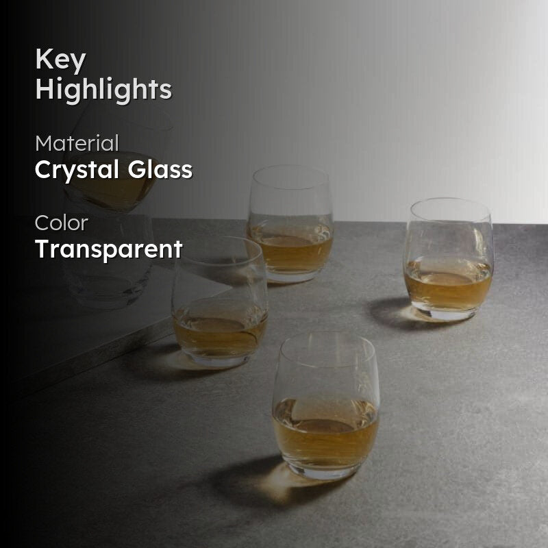 Stella Bohemia Crystal Whiskey Glass (300 ML) - Set Of Six media 2