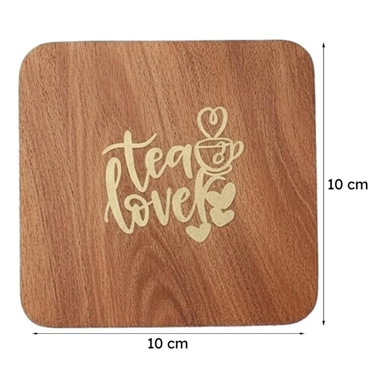 Love For Tea Coaster - Set Of Four media 8