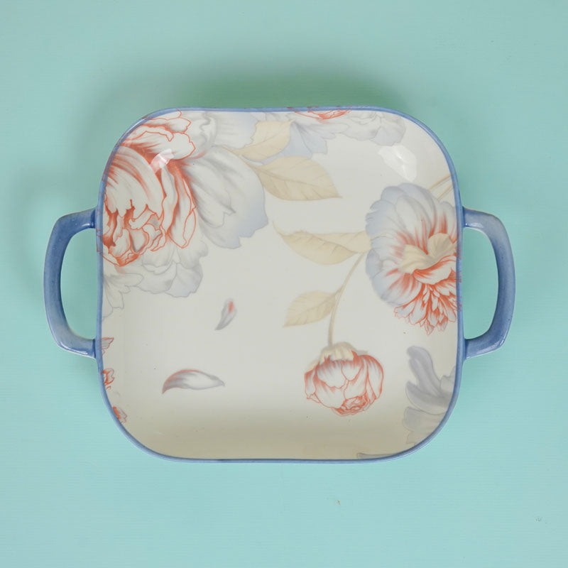 Mida Floral Porcelain Serving Set - Four Piece Set media 6