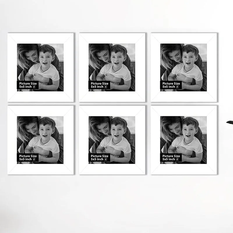 Willow Charm Photo Frame (White) - Set Of Six media 1