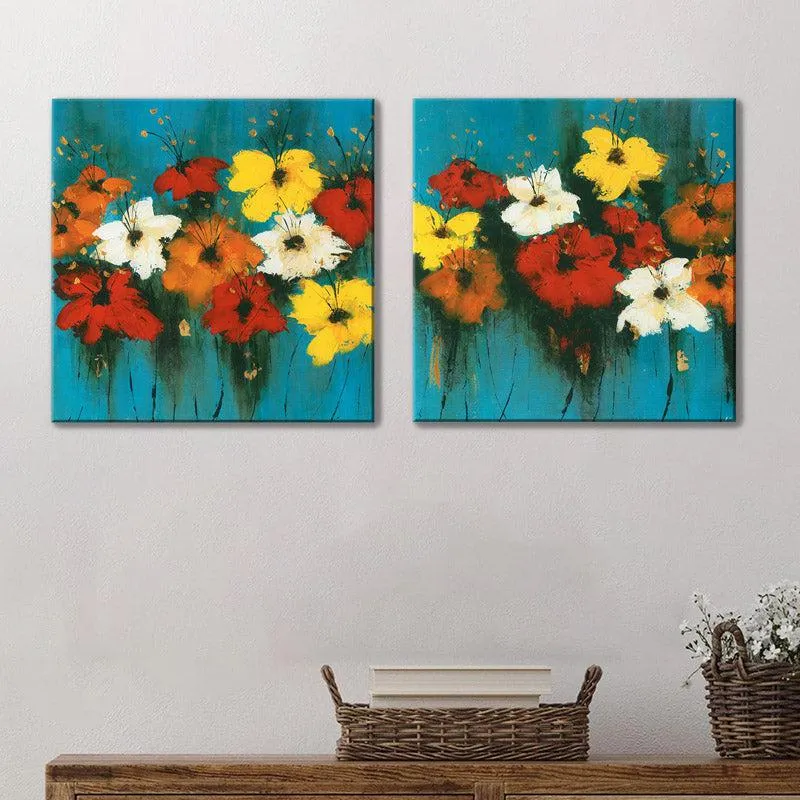 Ginger Floral Wall Art - Set Of Two media 1