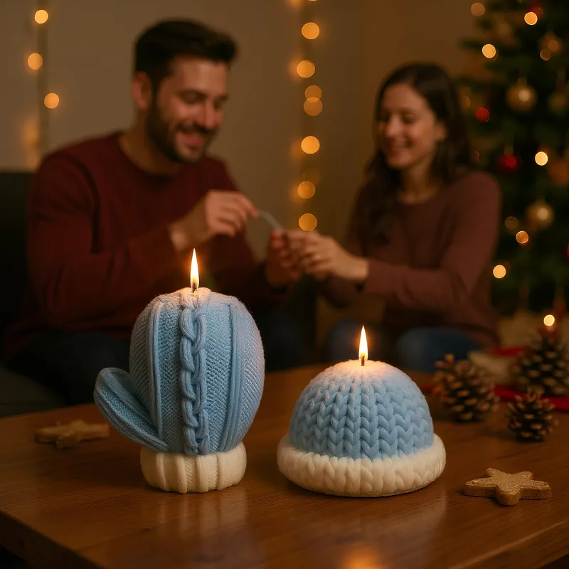 Cozy Cactus Decorative Aroma Scented Candles - Set of Two media 6