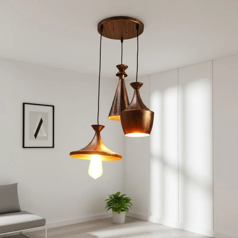 Auric Iron Ceiling Lamp media 1