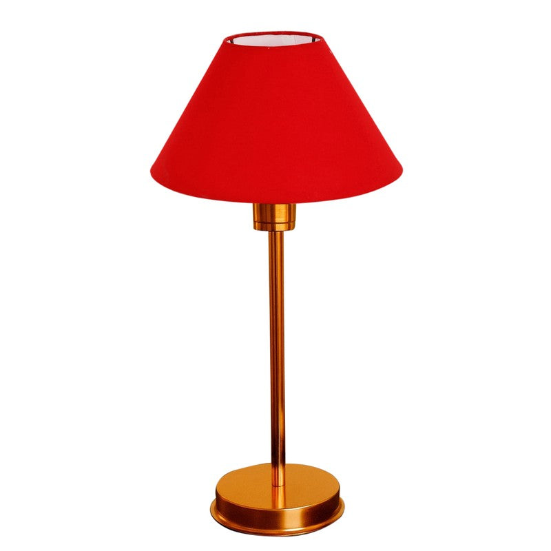 Kavira Klyo Metal Table Lamp - Red media 5
