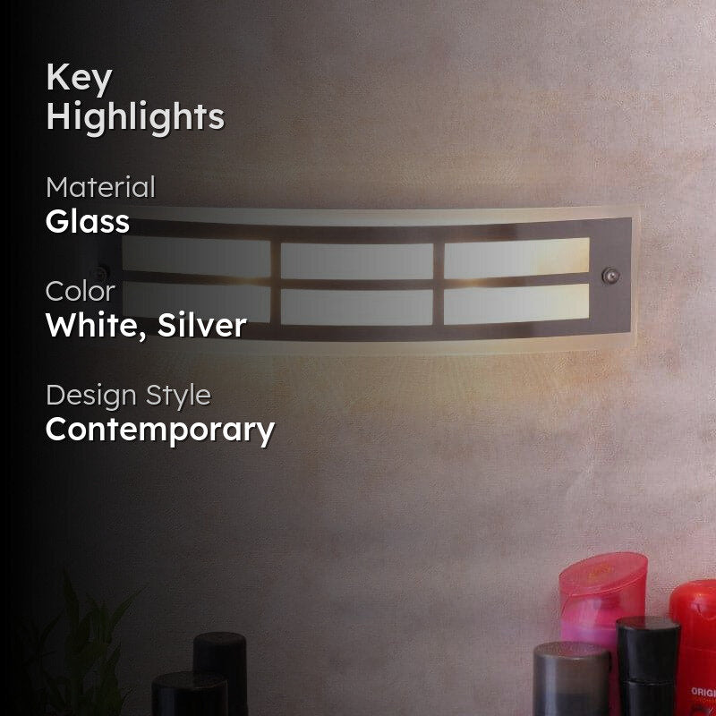 Panel Plane Glass Wall Lamp media 2