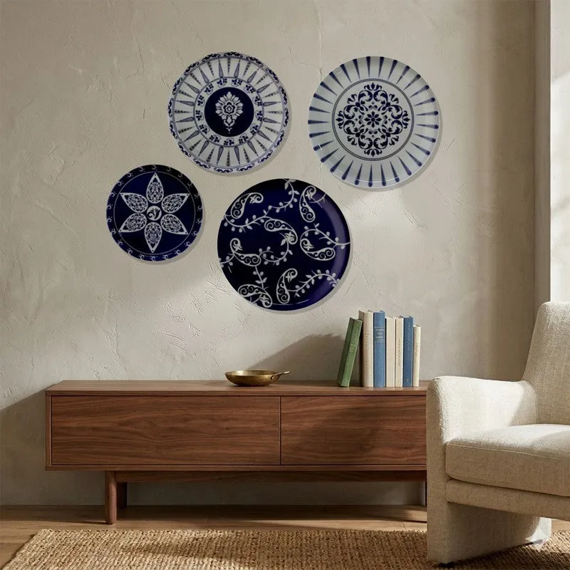 Indigo Sovereign Metal Wall Plates - Set of Foue media 3