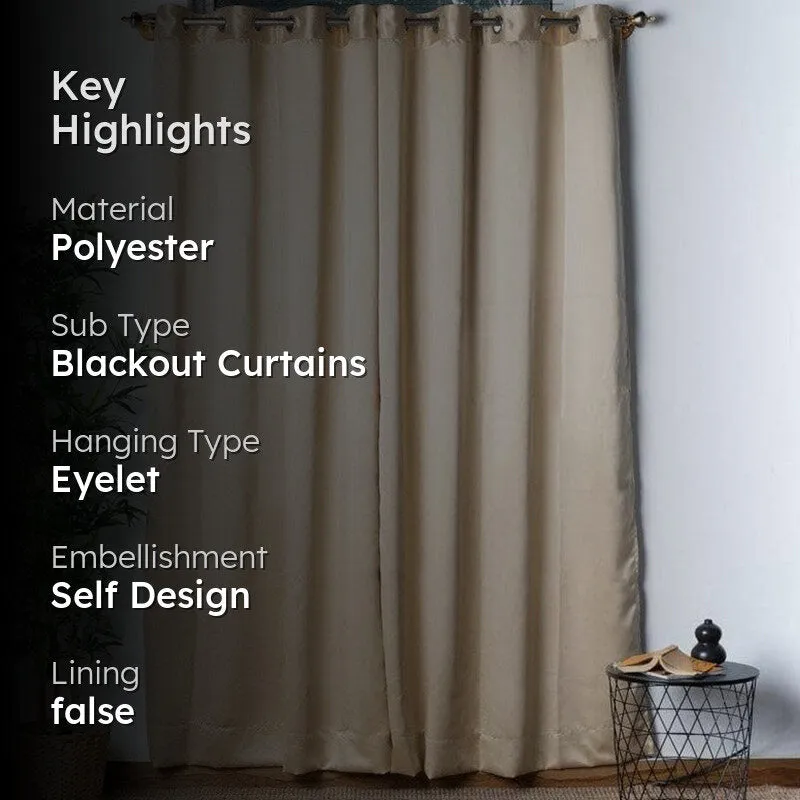Swayam Beige Castle Curtain media 2