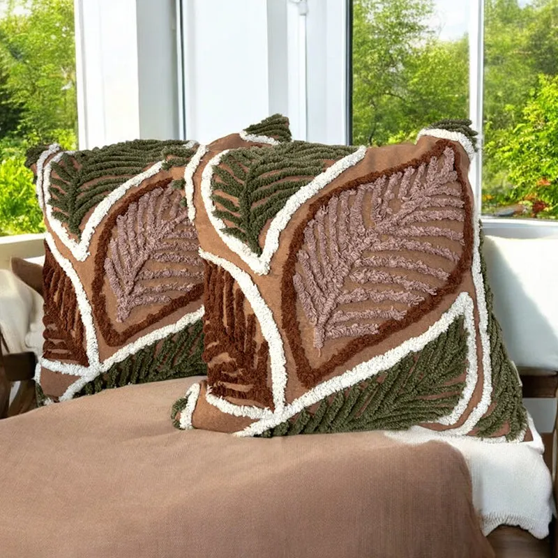 Texturea Tufted Cushion Cover Set - Set Of Two media 1
