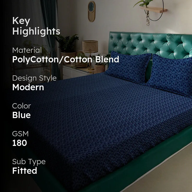 Faedra Fitted Bedsheet - 180 GSM media 2
