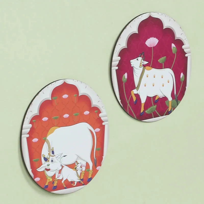 Nandi Piwai Palace MDF Wall Accent - Set Of Two - 5