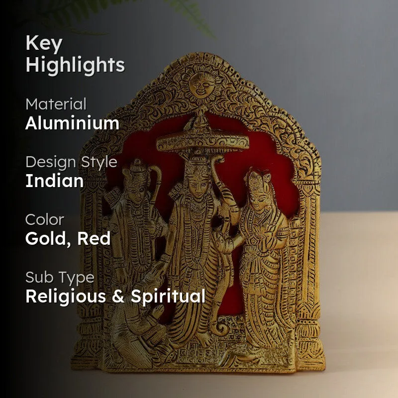 Shree Ram Parivar Aluminium Wall Accent media 2