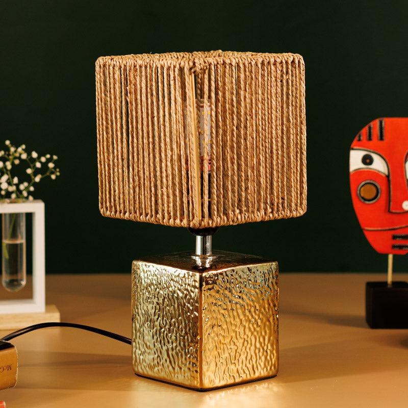 Amta Ceramic Table Lamp - Gold media 3