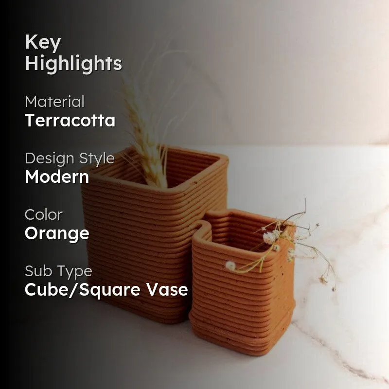 Cubala Terracotta Vase media 2