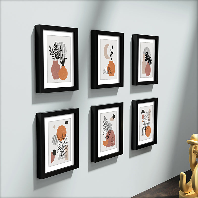 Modern Form II Wall Art With Frame - Set Of Six media 8