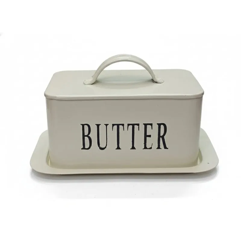 Kitchen Vault Iron Butter Box (White) - 200 mL media 3