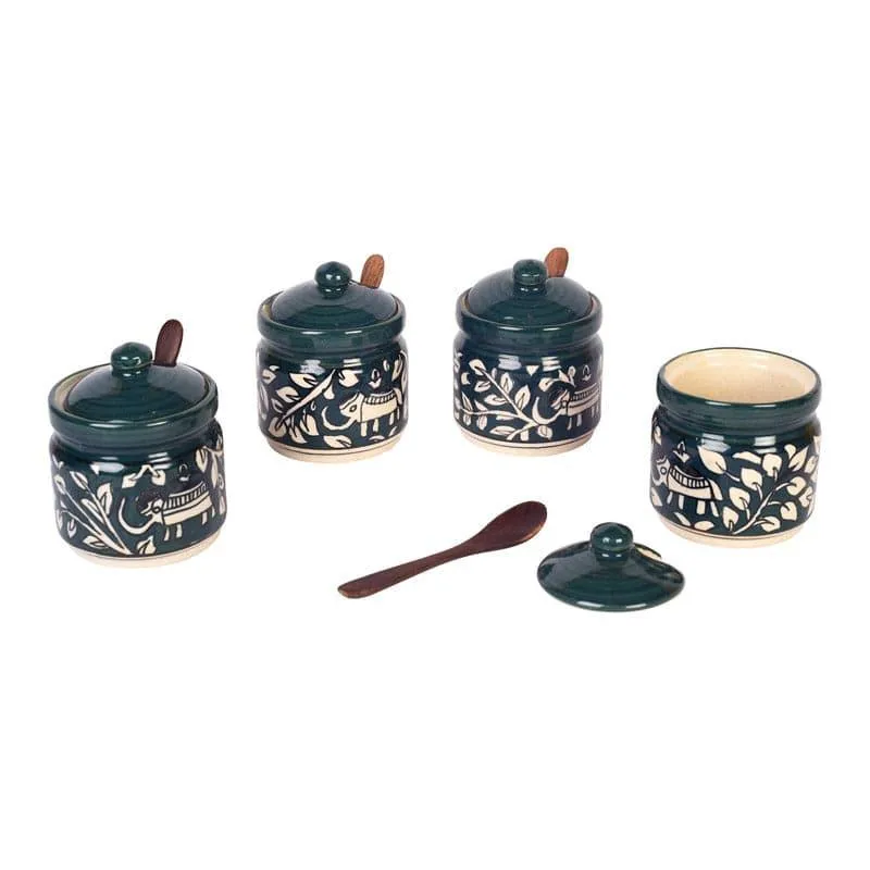 Jungle Jam Storage Jar (120 ml) - Set Of Four media 3