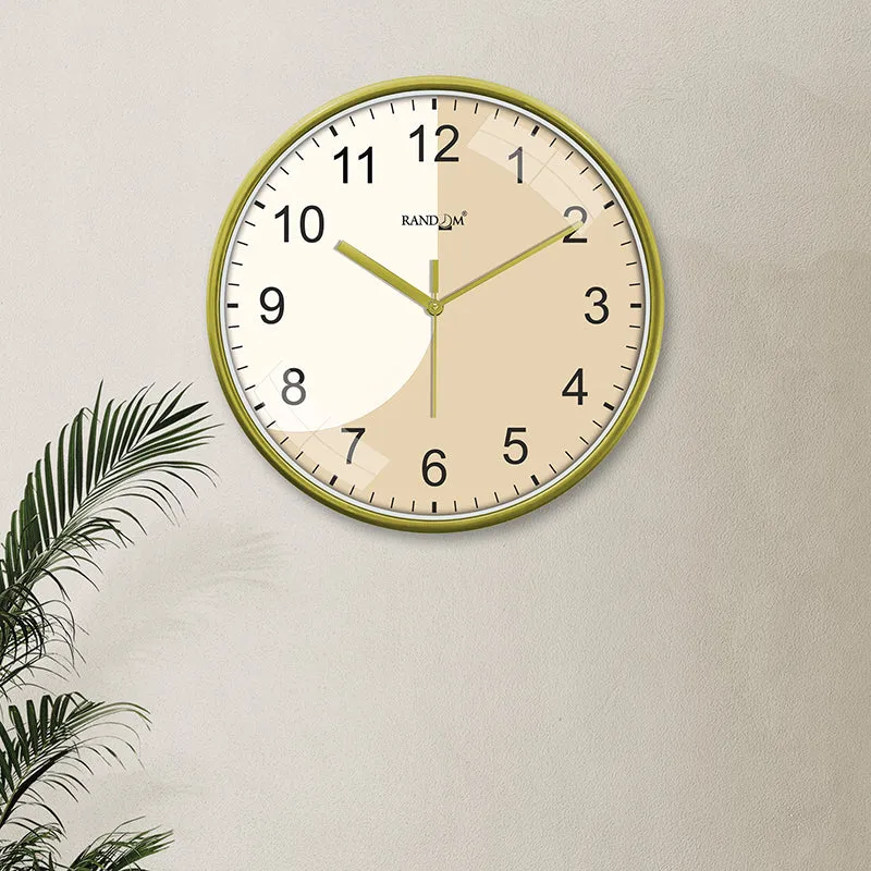 Mono Dial Plastic Analog Wall Clock media 1