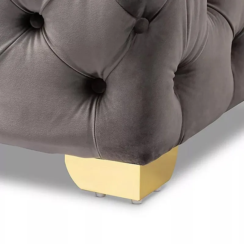 Averon Pluffa Ottoman - Grey media 8