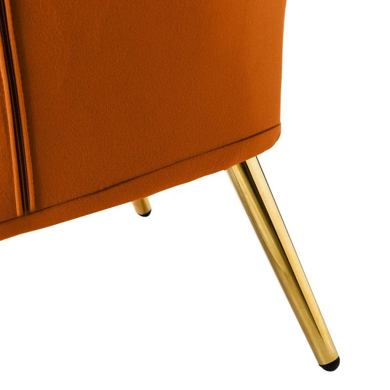 Dawson Lounge Chair - Orange media 7
