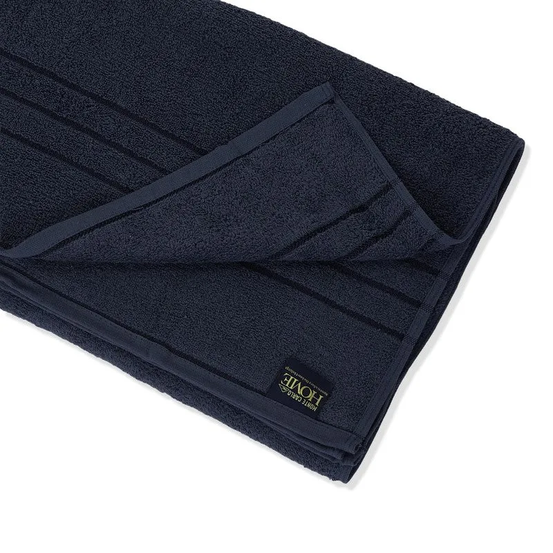 Monte Carlo Clean Wrap Pure Cotton Bath Towel - Navy Blue media 6