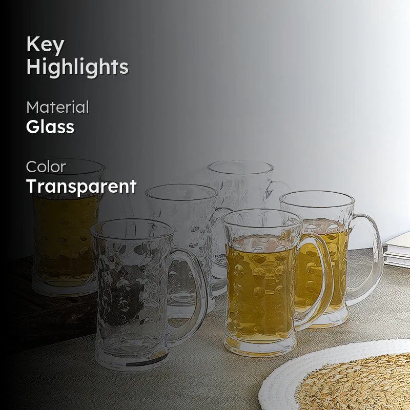 Lazar Beer Mug (400 ML) - Set Of Six media 2