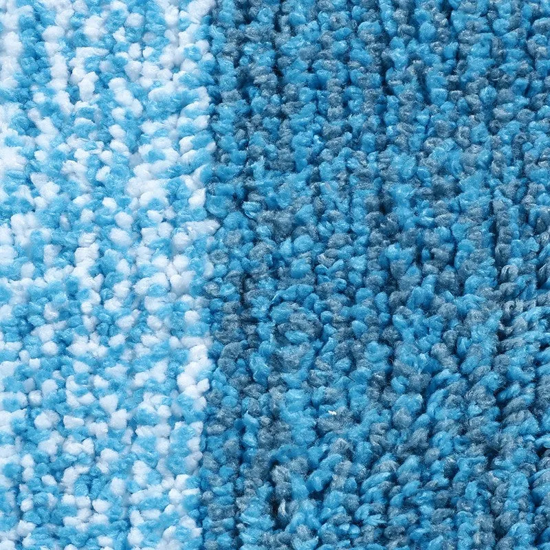 Line Tuft Anti Slip Carpet - Blue media 7