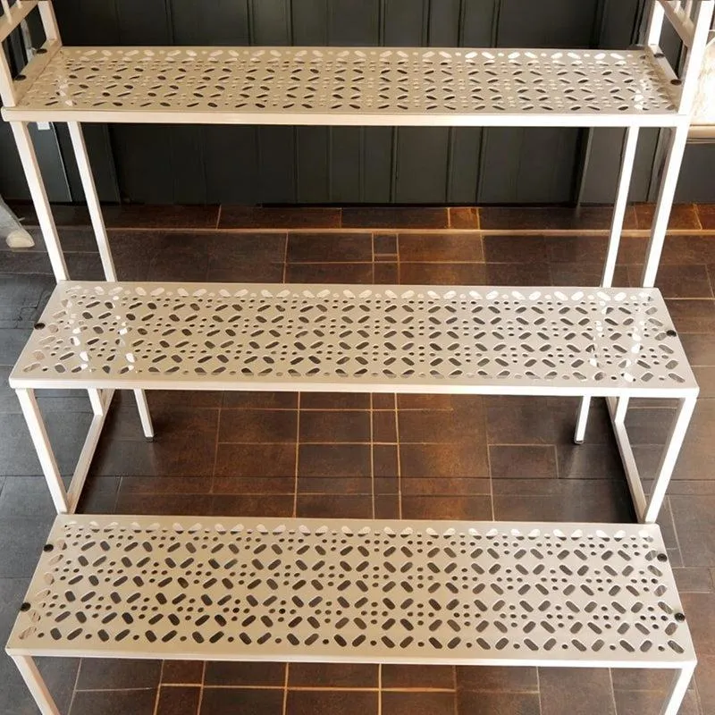 Aether Arch Metal Planter Stand - White media 8