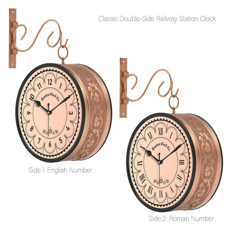 Ironvale Double Sided Wall Clock media 4
