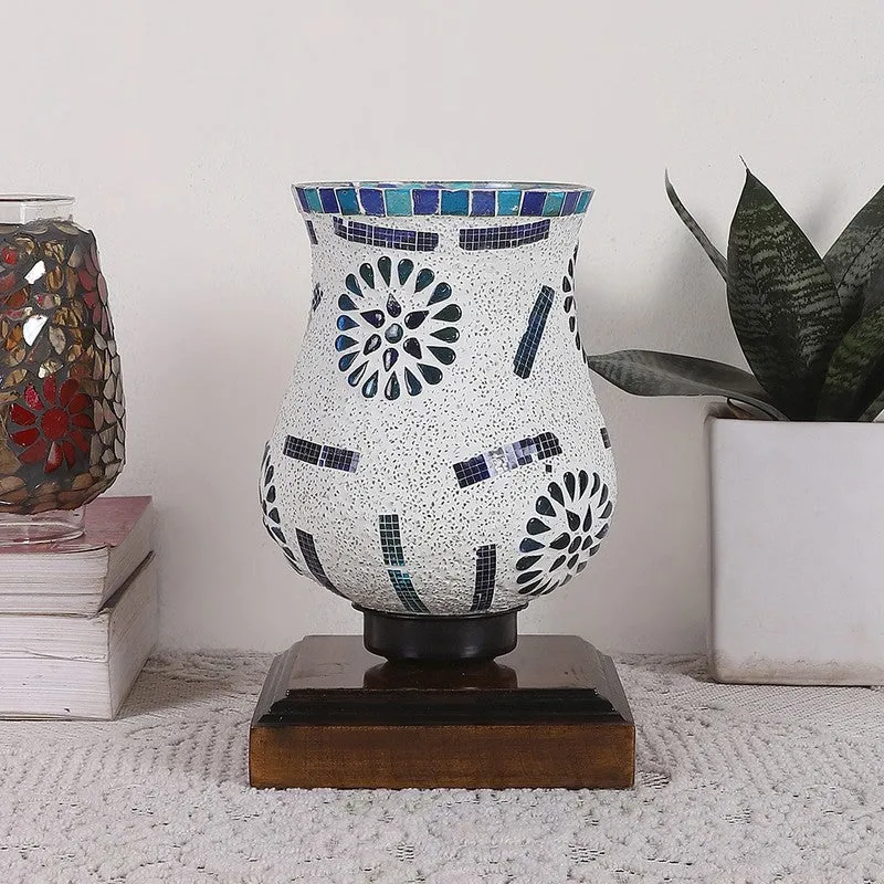 Prism Mosaic Glass Table Lamp - Multicolor media 4