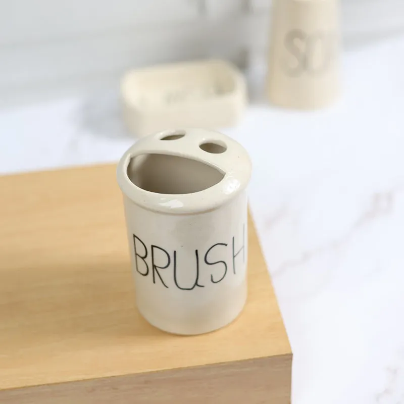Penelope Ceramic Brush Holder media 4