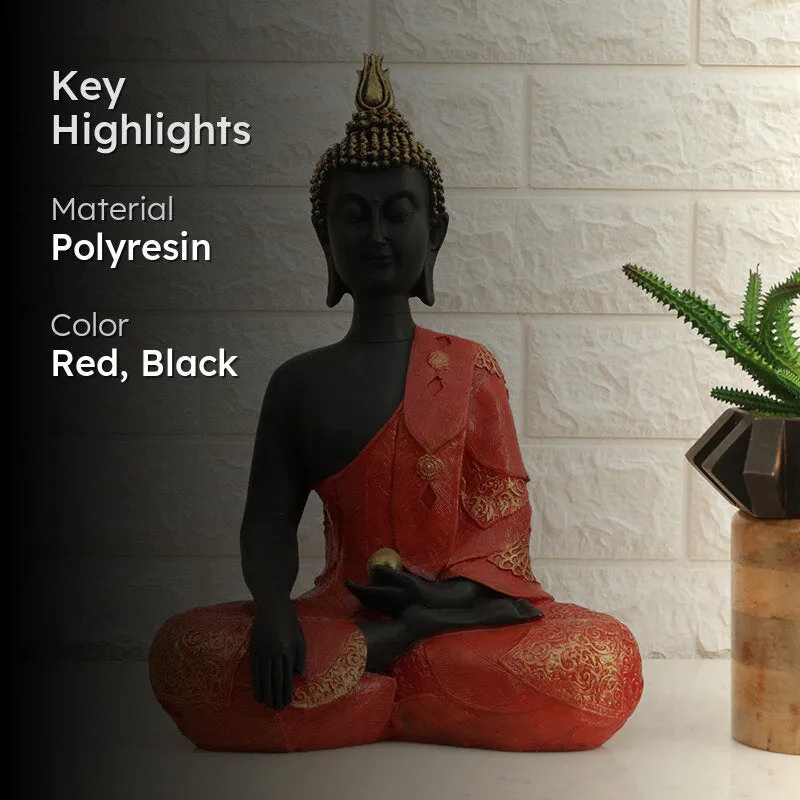 Thinking Buddha Idol - Red media 2