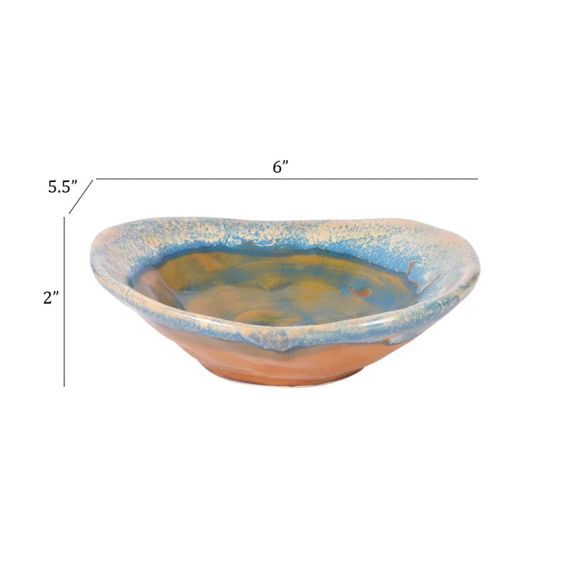 Raveena Ceramic Serving Bowl (120 ML) - Set of Four media 6
