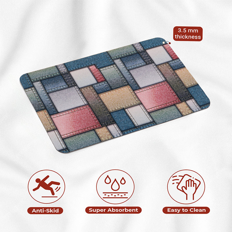 Vivid Grid Anti Skid Bath Mat media 6