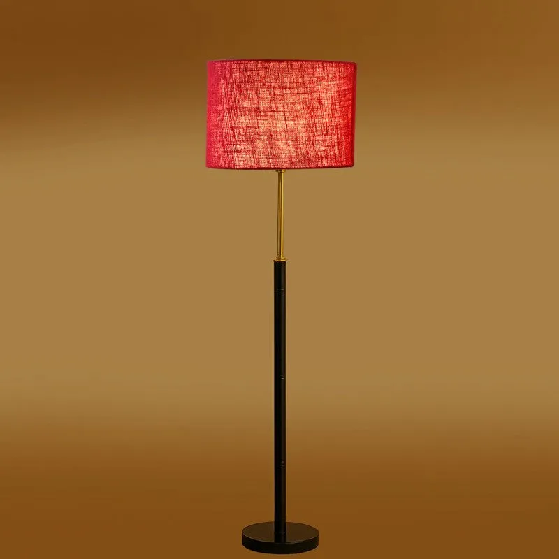Horizon Curve Wooden Floor Lamp - Red media 7