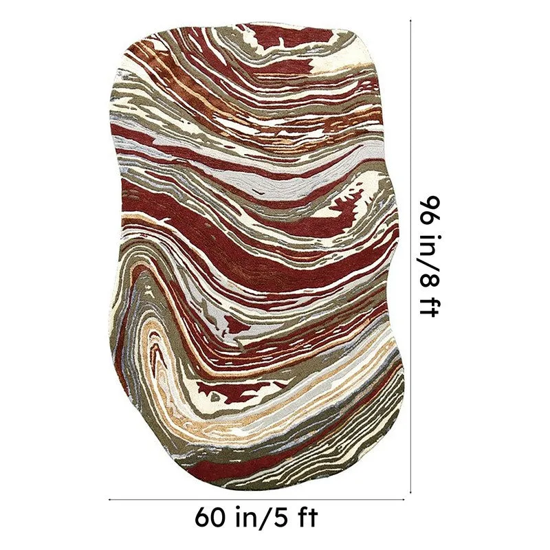 Arvion Cotton Carpet - Maroon media 11