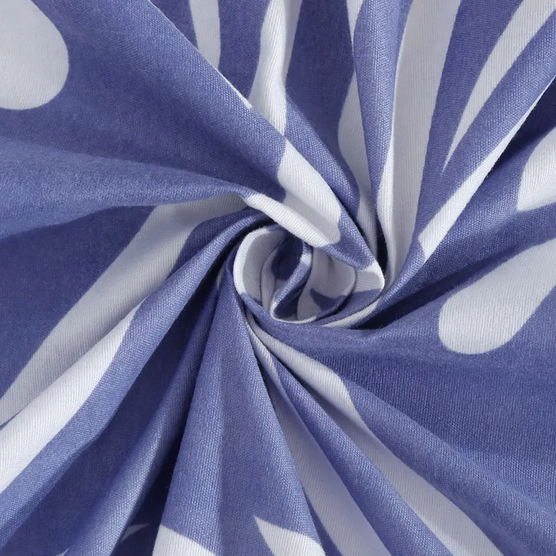 Geo Petals Floral Bedsheet - 130 GSM media 5