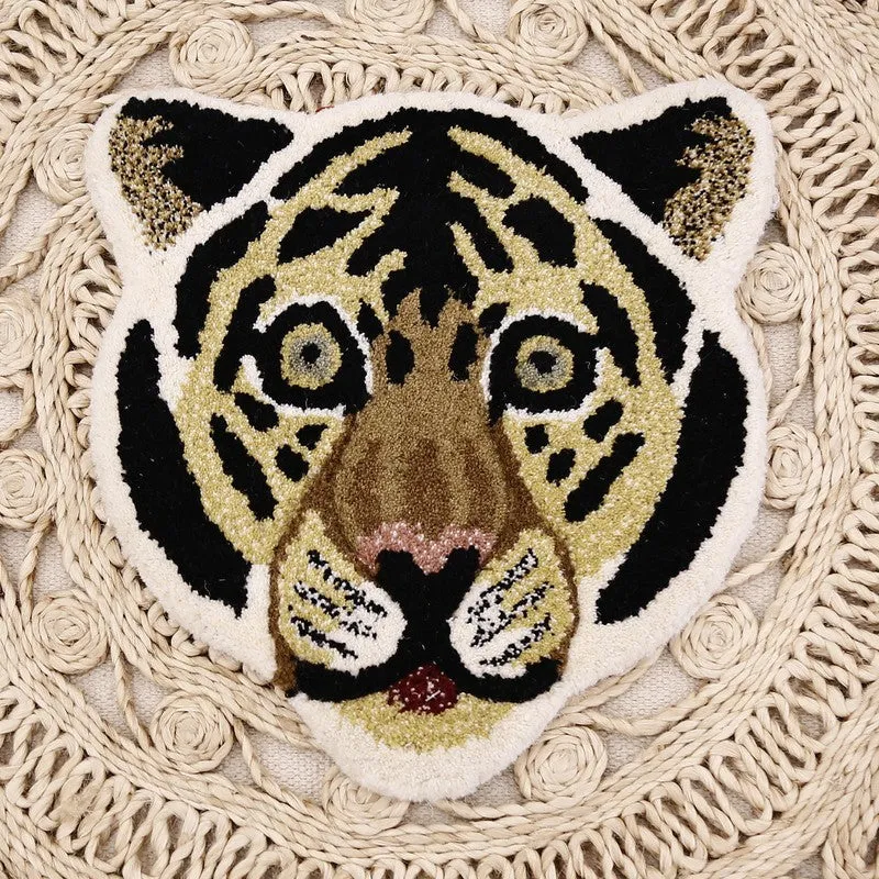 Tiger Spirit Wool Carpet media 4