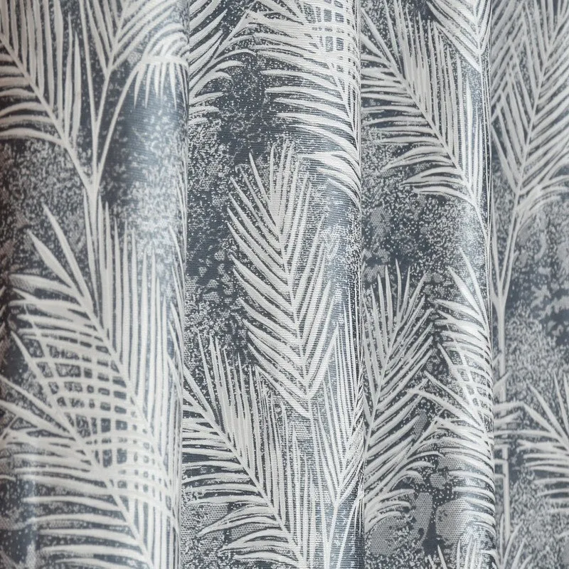 PureShade Printed Curtains (Grey) - Set Of Two media 5