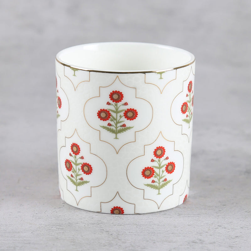 India Circus Bone China Tea Cup (220 mL Each)/Ivory)-  Set of Six media 5